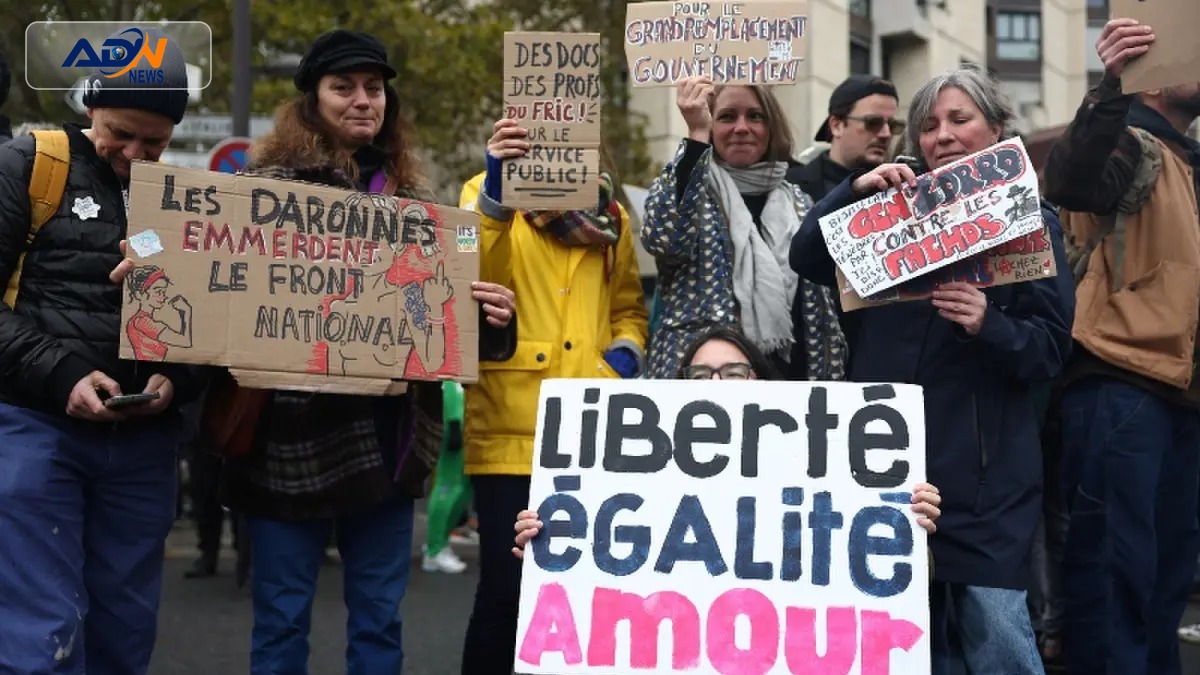 French protests living costs