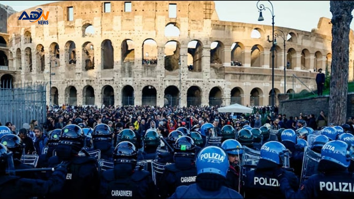 Italy protests October 17 movement