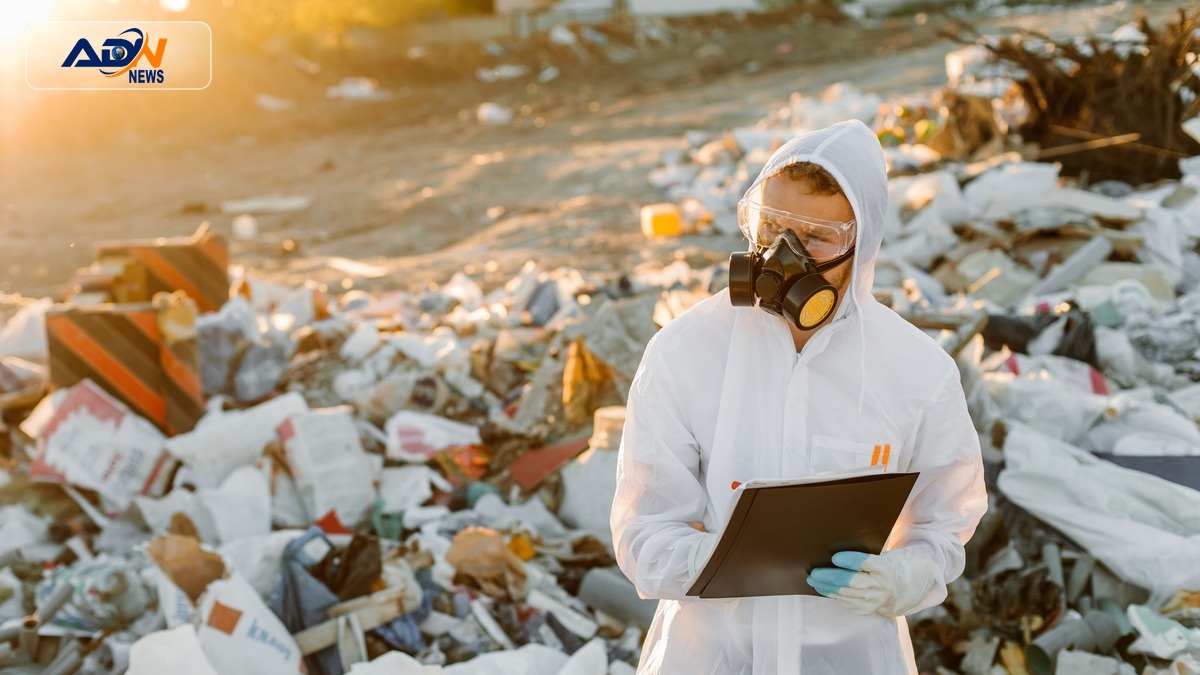 illegal waste dumping