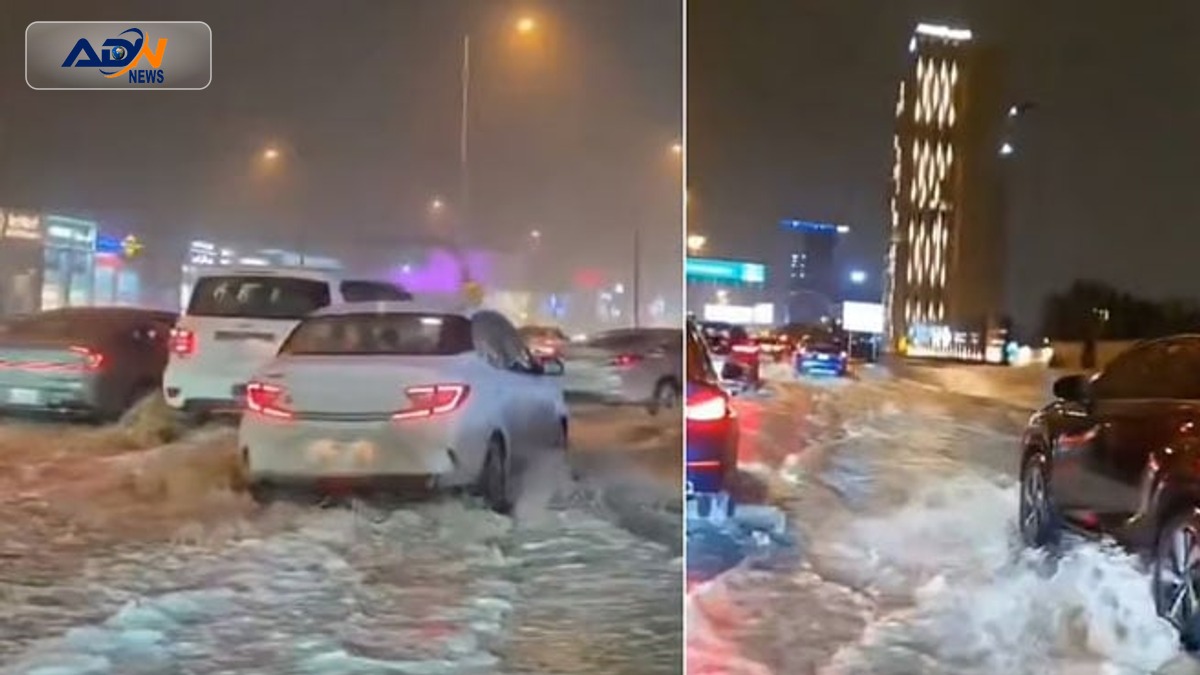 Heavy Rain in Taif