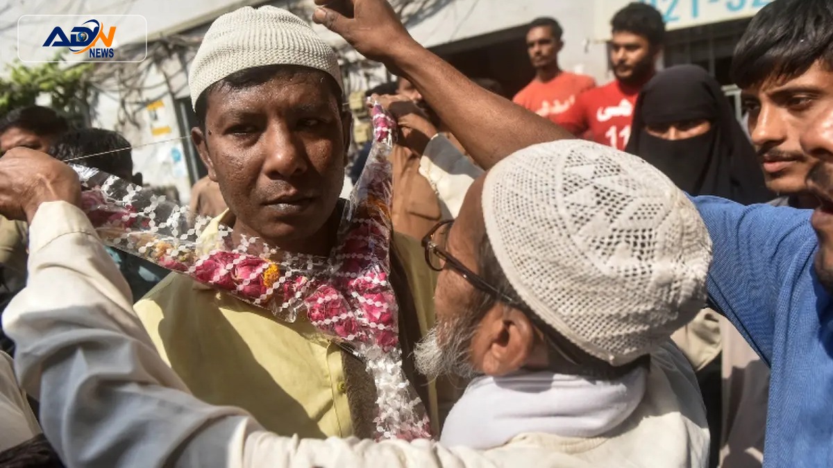Pakistani fishermen release