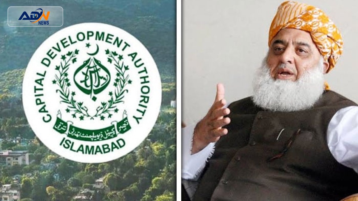 CDA notice Maulana Fazlur Rehman